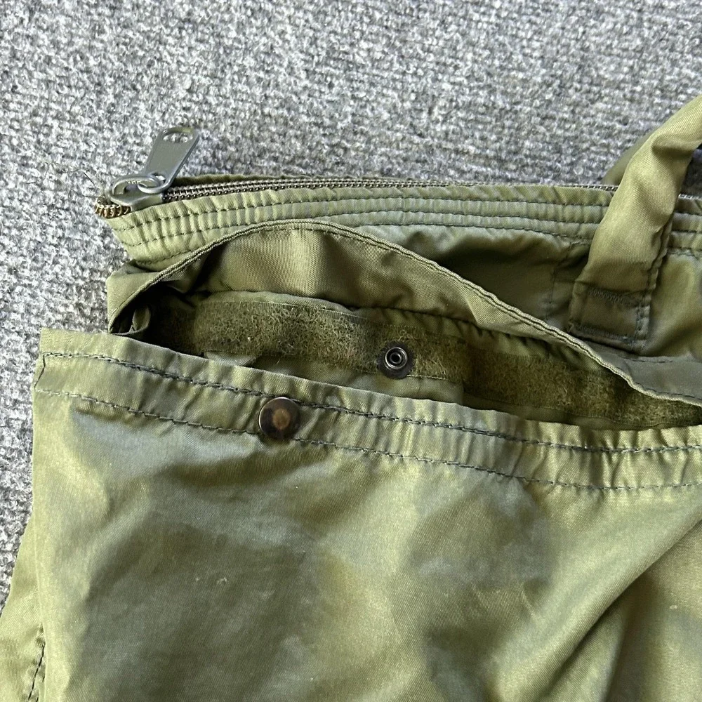 US‎ Military Flyers Helmet Bag Vintage 1995 UNICOR 8415-00-782-2989 OD Green USA